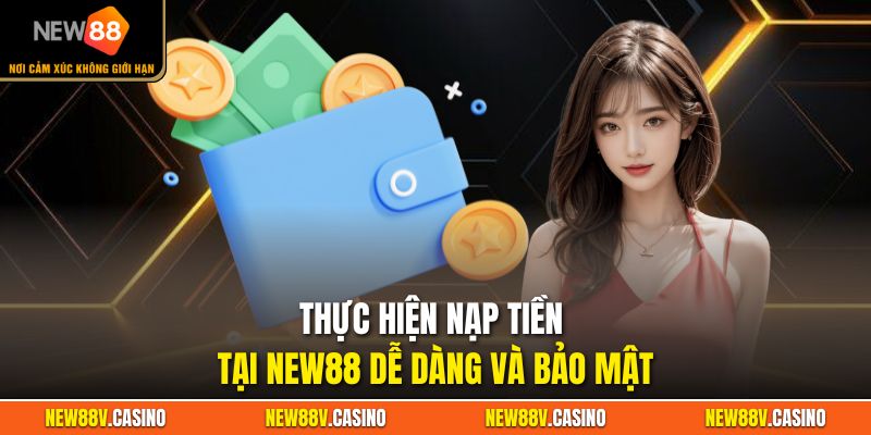 Nạp Tiền New88 - Hướng Dẫn Đầy Đủ Và Bảo Mật 1 Thực hiện nạp tiền tại New88 dễ dàng và bảo mật